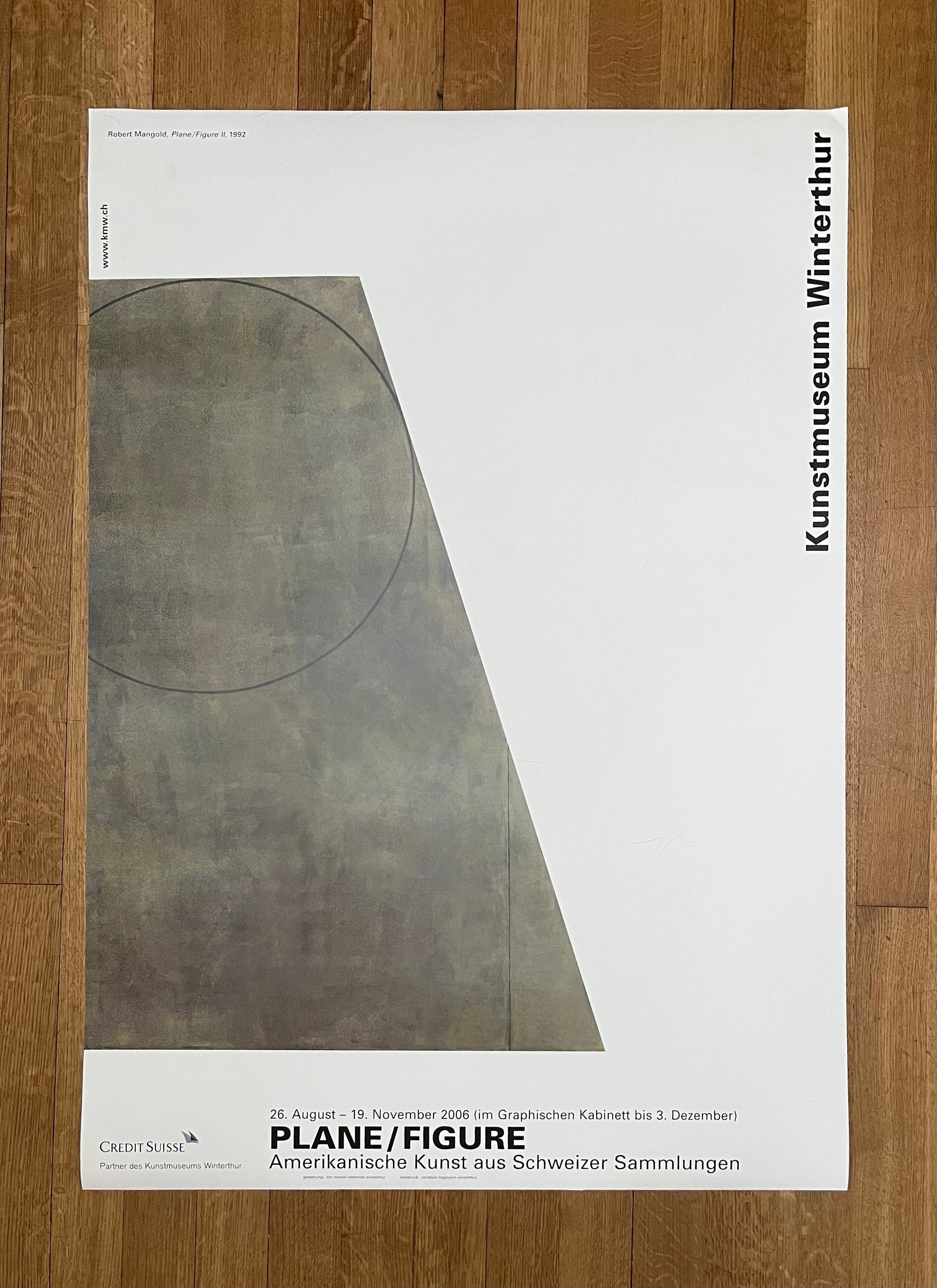 Robert Mangold Kunstposter - 90×128 cm
