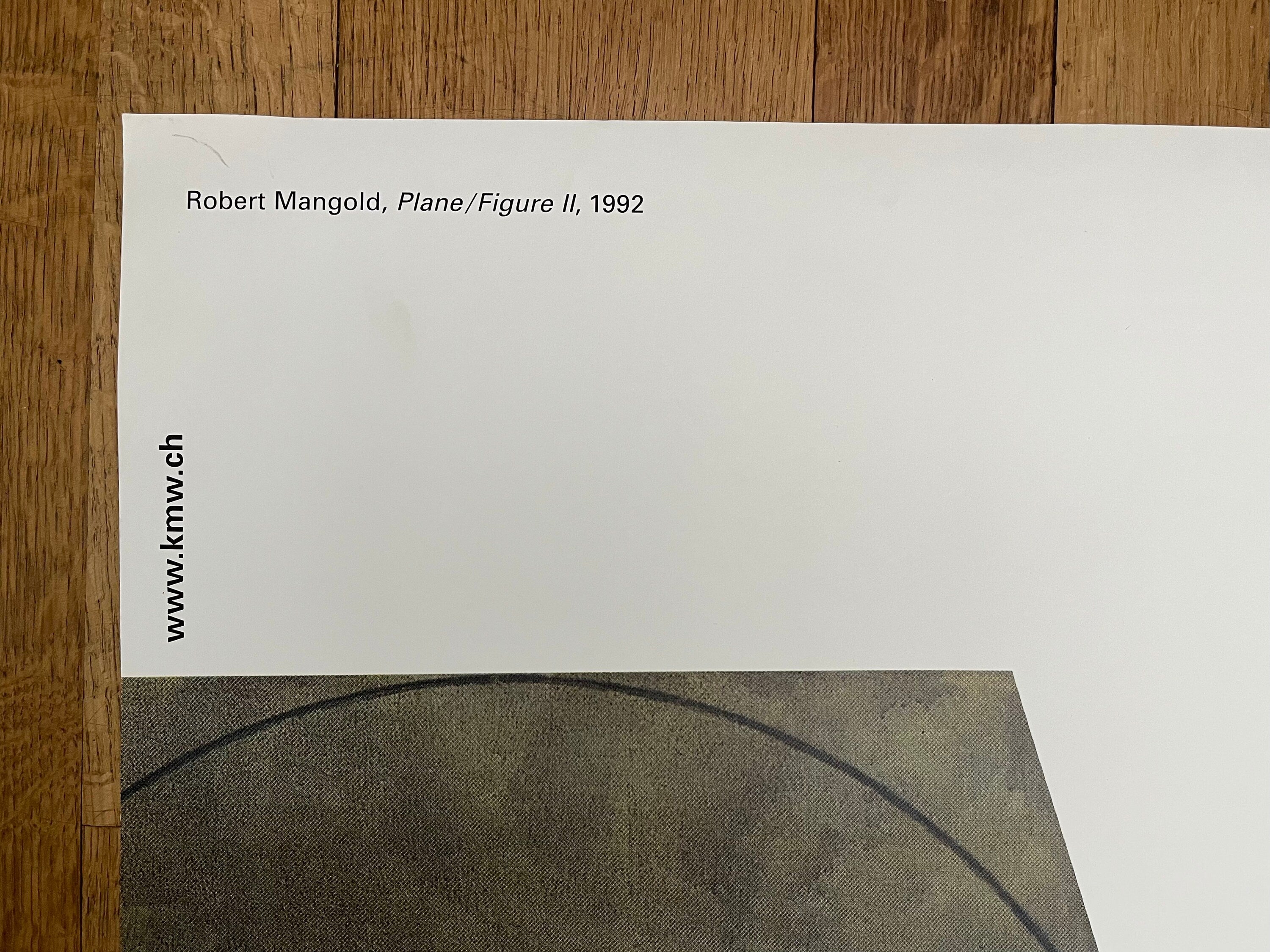 Robert Mangold Kunstposter - 90×128 cm