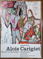 Alois Carigiet original art poster - 35.4"×50.4" (90×128cm)
