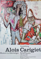 Alois Carigiet original art poster - 35.4"×50.4" (90×128cm)