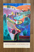 David Hockney vintage art poster used - 24.0"×36.2" (61×92cm)
