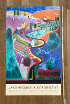 David Hockney vintage art poster used - 24.0"×36.2" (61×92cm)