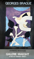 Georges Braque art exhibition poster - 16.7"×28.0" (42.5×71cm)