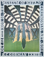 Ausstellungsposter für Originalkunstwerke von R. C. Gorman – 45,5 × 58,2 cm (17,9″ × 22,9″)