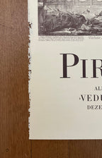 Original Piranesi-Kunstdruckplakat gebraucht - 42×56cm
