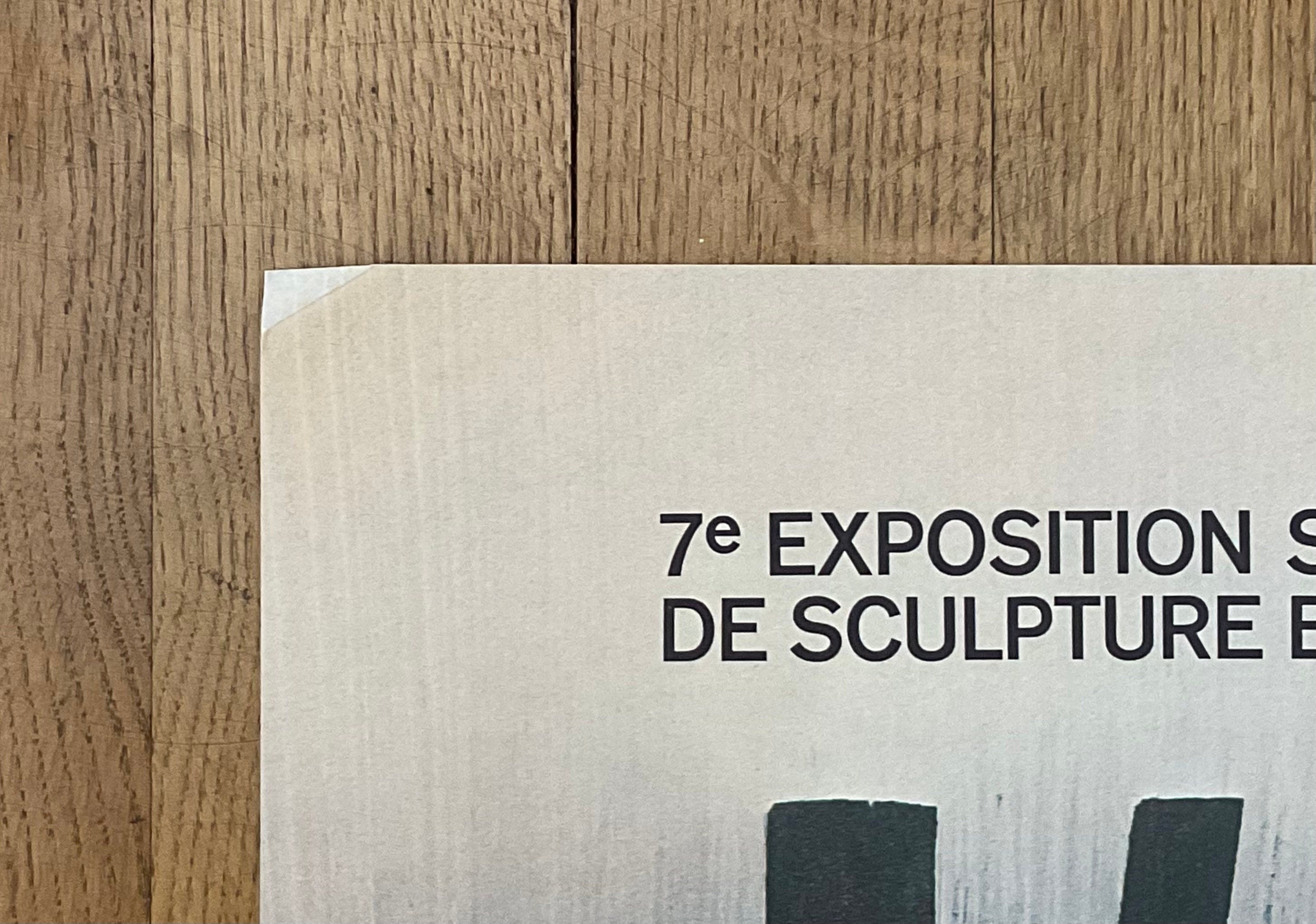 Franz Eggenschwiler original art poster - 13.8"×19.7" (35×50cm)