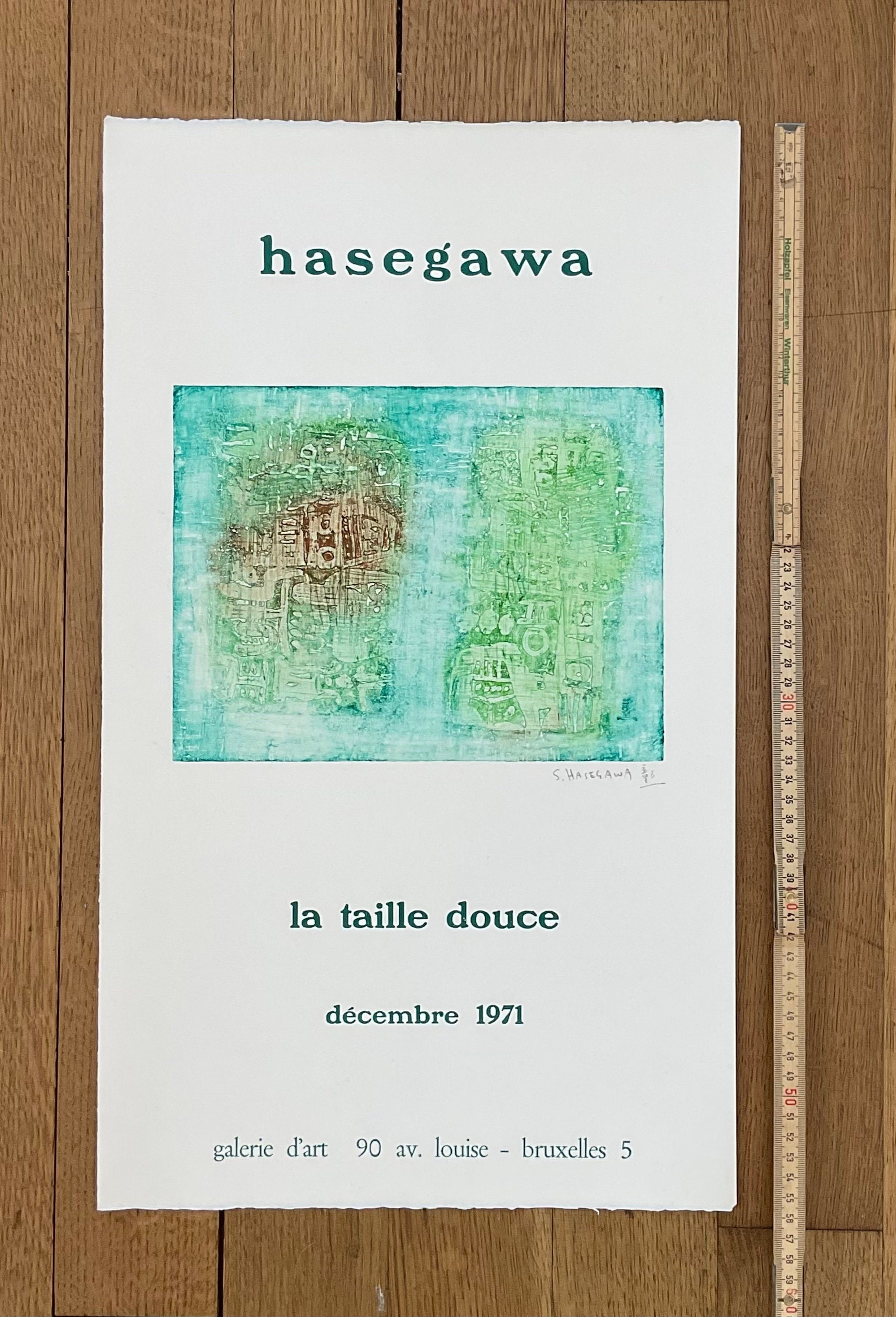 Originales Kunstplakat von Shōichi Hasegawa – 13.0"×22.2" (33×56.5cm)