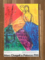 Marc Chagall originales Kunstplakat – 25.2"×39.2" (64×99.5cm)
