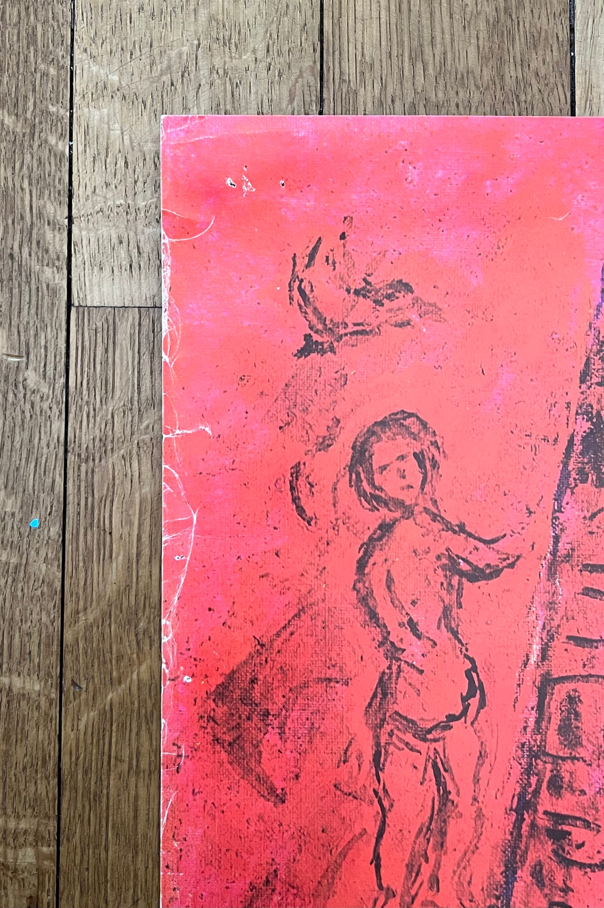 Marc Chagall originales Kunstplakat – 25.2"×39.2" (64×99.5cm)