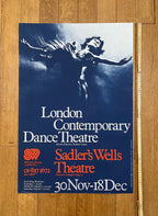 Crickmay London Contemporary Dance Theatre art poster - 19.9"×29.7" (50.6×75.5cm)