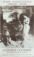 Gustave Courbet  art exhibition poster - 18.1"×29.9" (46×76cm)