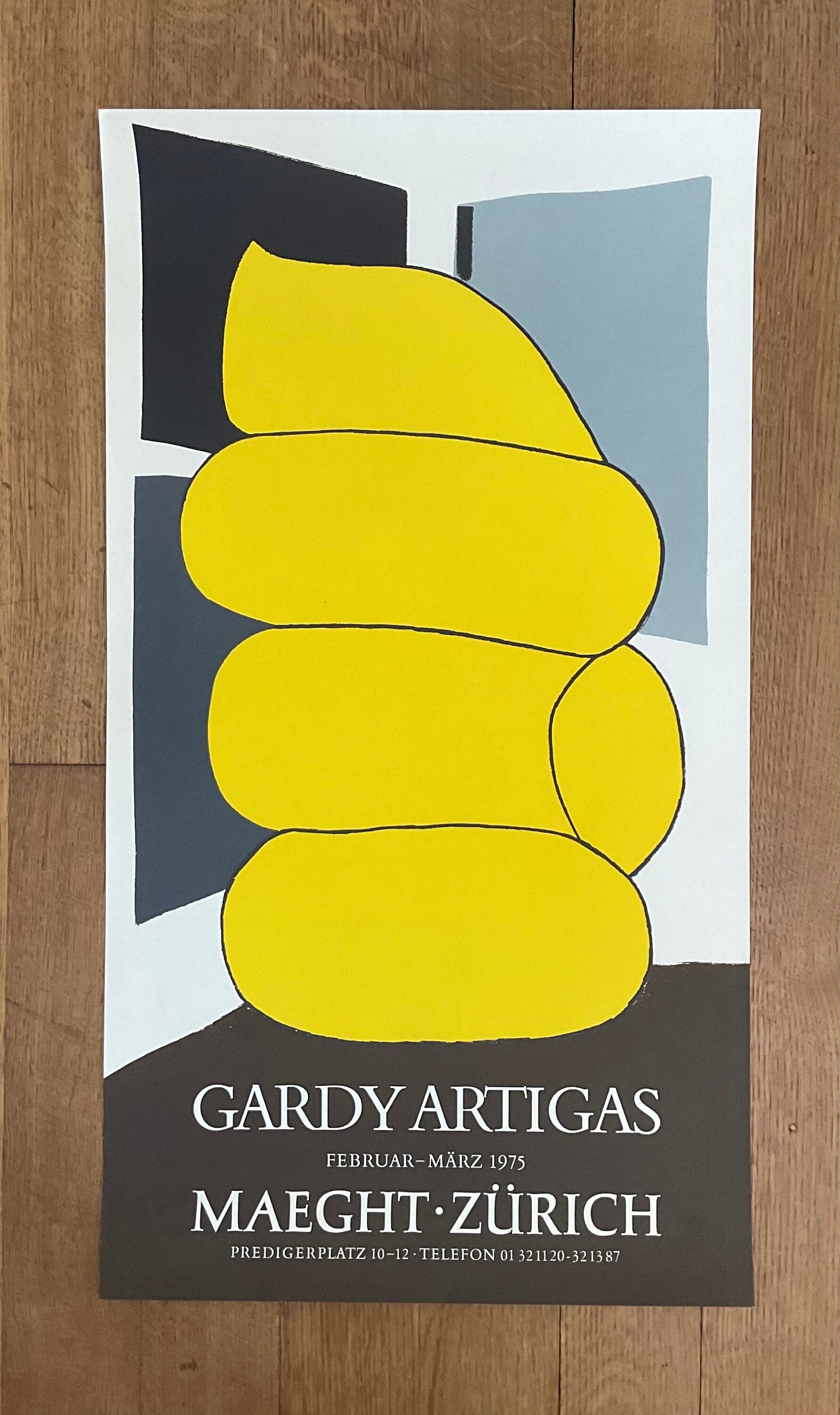 Joan Gardy Artigas originales Kunstplakat - 39,5×72 cm (15.6"×28.3")