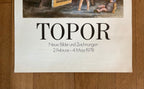 Roland Topor original art poster - 19.1"×26.8" (48.5×68cm)