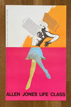 Allen Jones original art poster - 21.5"×33.5" (54.5×85cm)