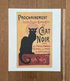 Chat Noir Rodolphe Salis Art Poster reprint - 12.4"×14.6" (31.5×37cm)
