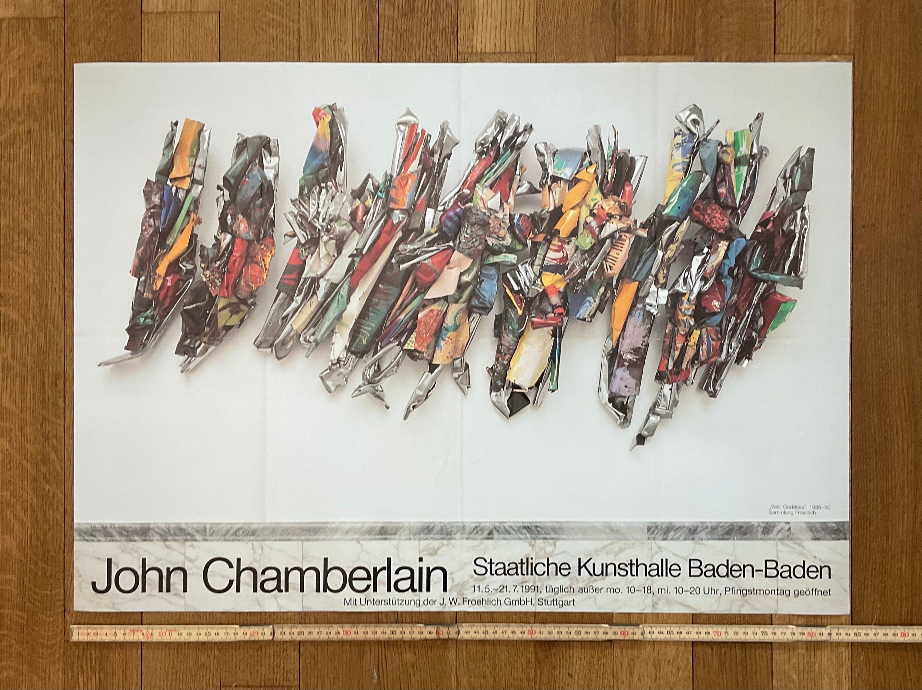 John Chamberlain Original-Kunstposter, gefaltet - 84×59,5 cm