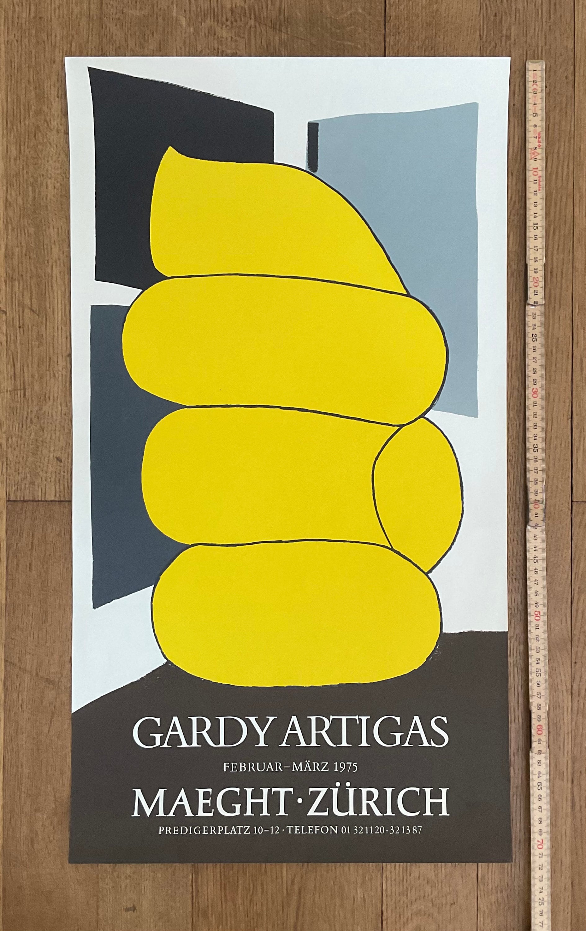 Joan Gardy Artigas originales Kunstplakat - 39,5×72 cm (15.6"×28.3")
