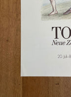 Roland Topor original art poster - 14.8"×23.6" (37.5×60cm)