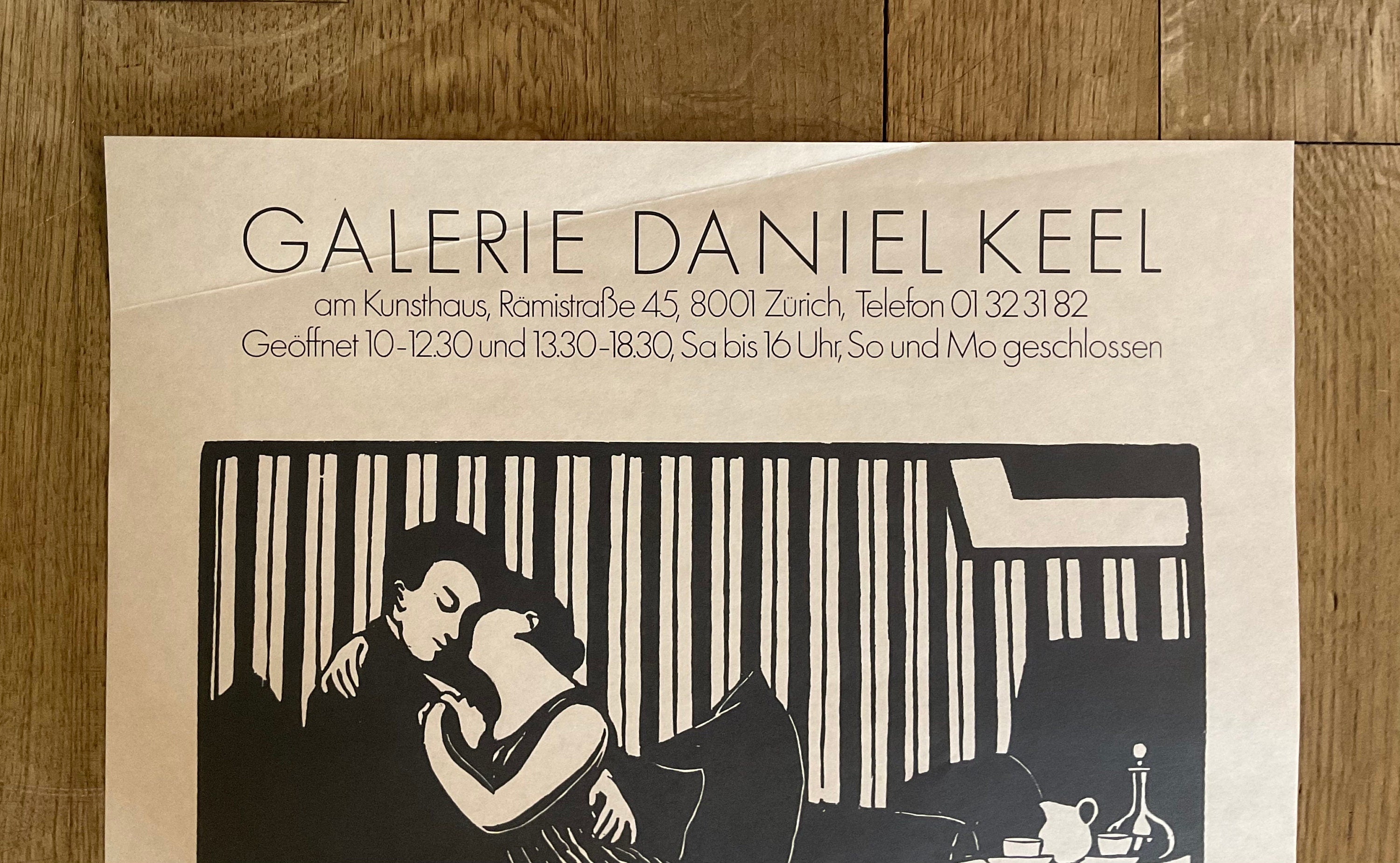 Felix Vallotton art exhibition poster - 14.8"×21.9" (37.5×55.5cm)