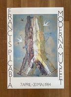 Francis Picabia original art poster - 27.6"×39.4" (70×100cm)