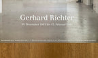 Gerhard Richter Original-Kunstplakat, gefaltet - 59,5×84 cm