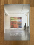 Gerhard Richter Original-Kunstplakat, gefaltet - 59,5×84 cm