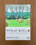 David Hockney exhibition poster flyer - 8.3"×11.7" (21×29.7cm)