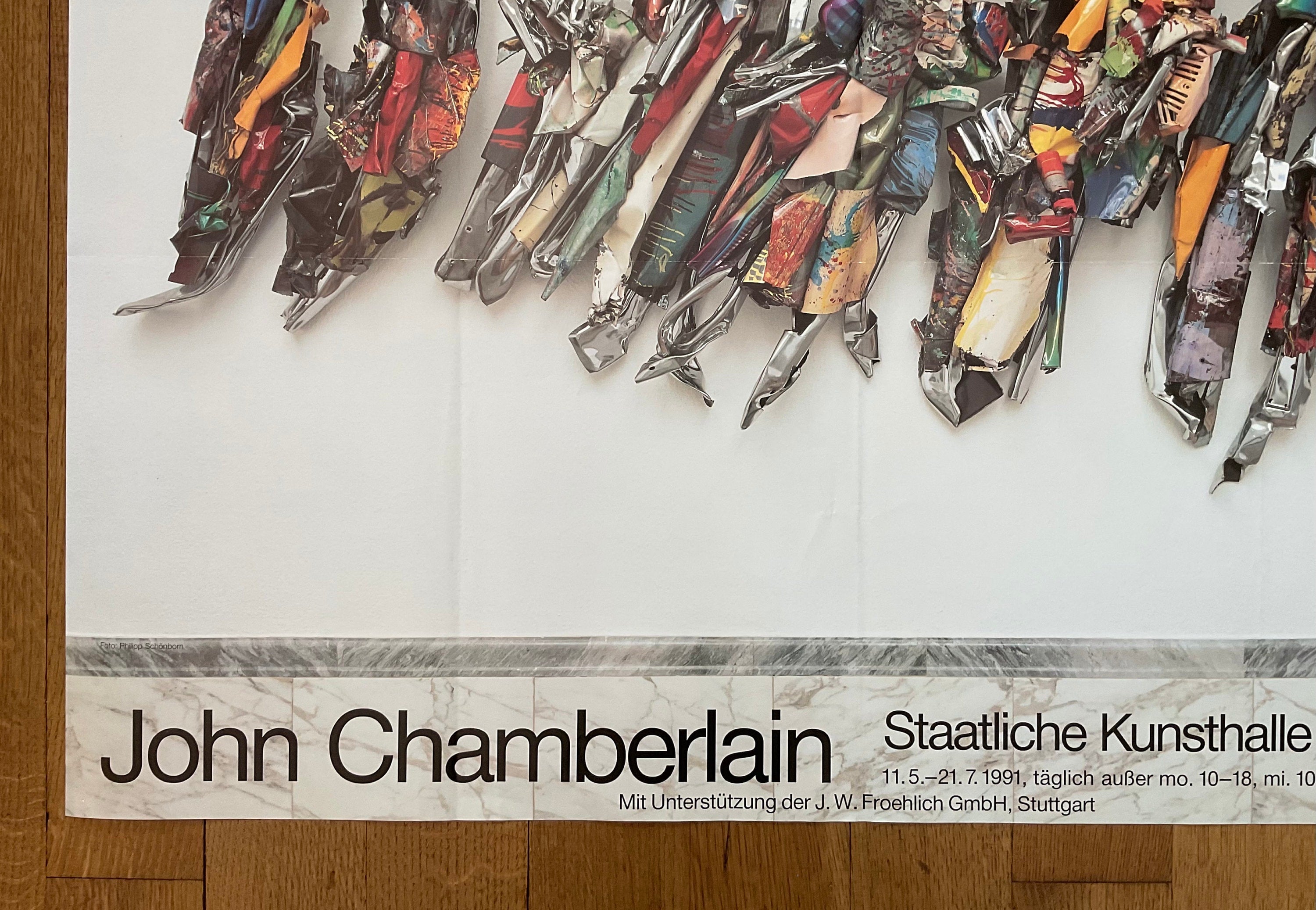 John Chamberlain Original-Kunstposter, gefaltet - 84×59,5 cm