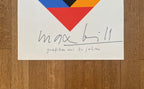 Max Bill original Art Poster - 19.5"×27.6" (49.5×70cm)