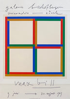 Max Bill originales Kunstplakat – 50×70 cm