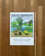 David Hockney original art poster - 19.7"×27.6" (50×70cm)