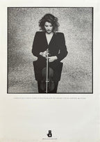 Ann-Sophie Mutter original photography poster - 16.5"×23.6" (42×60cm)