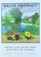 David Hockney original art poster - 19.7"×27.6" (50×70cm)
