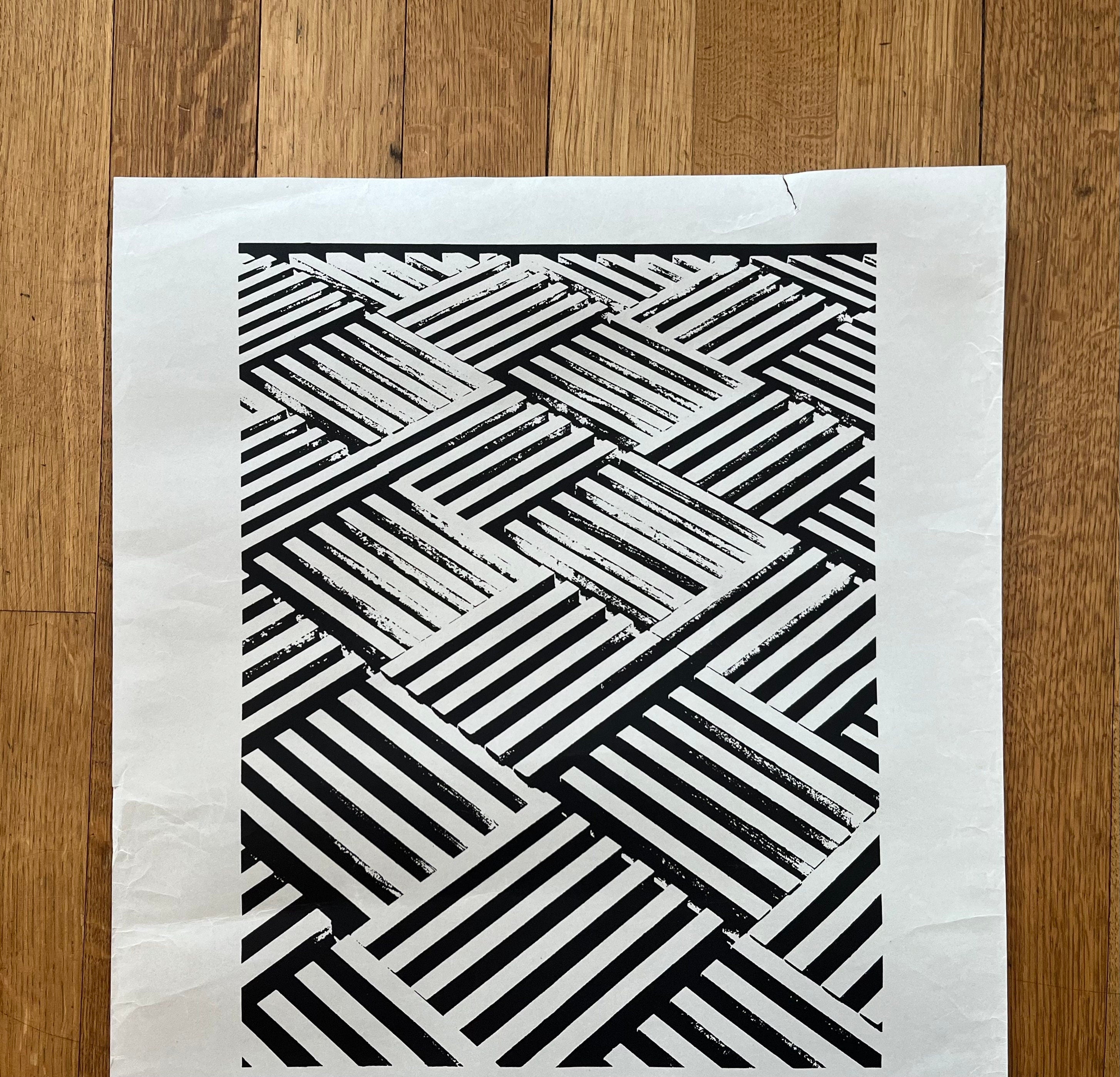 Paul Cooper original art poster - 20.5"×30.7" (52×78cm)