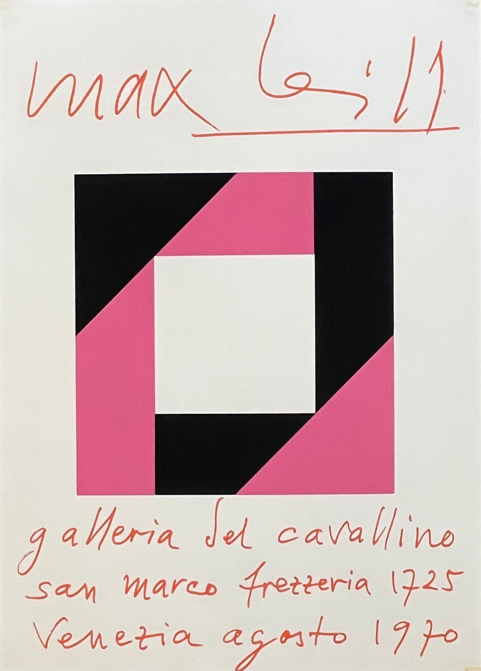 Max Bill Original-Kunstplakat – 50×70cm