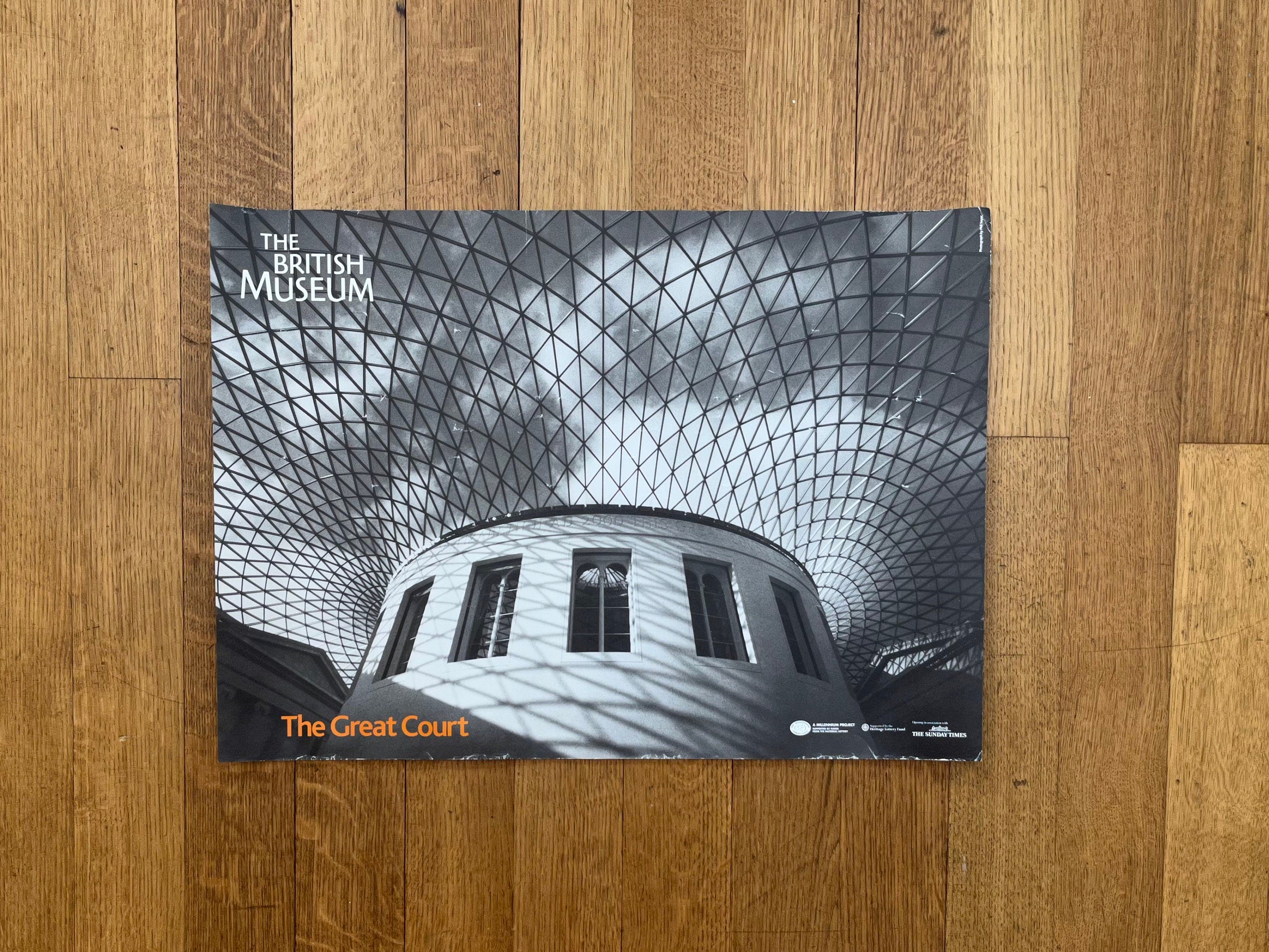 The Great Court original art poster - 23.2"×16.5" (59×42cm)