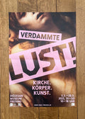 Verdammte Lust Original-Kunstposter gefaltet – 29,6×42cm (11.7"×16.5")