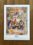 Original Alban Welti art poster - 23.4"×31.3" (59.5×79.5cm)