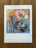 Original Alban Welti art poster signed - 23.4"×31.3" (59.5×79.5cm)