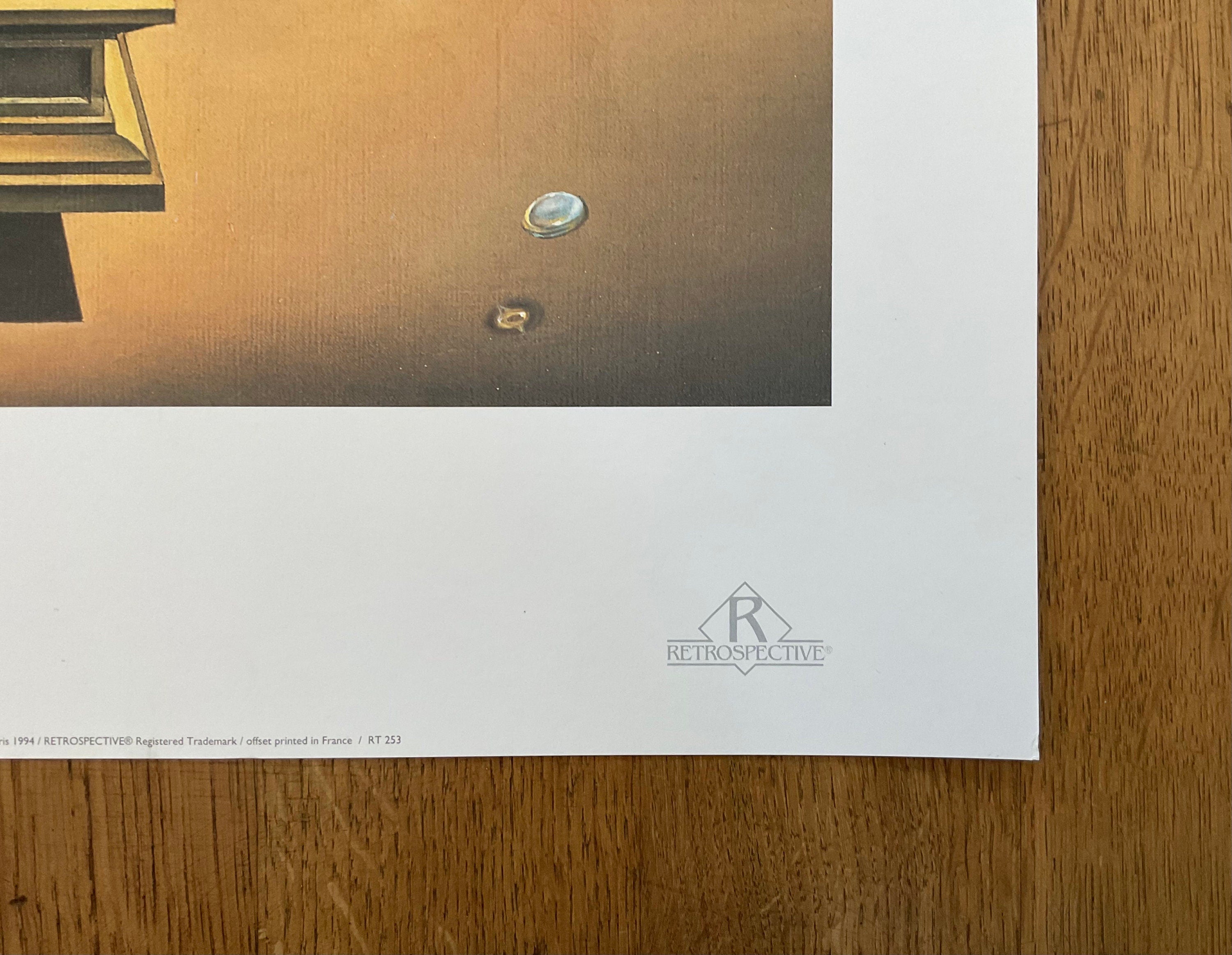 Salvador Dalí Original-Kunstposter – 60×80cm (23.6"×31.5")