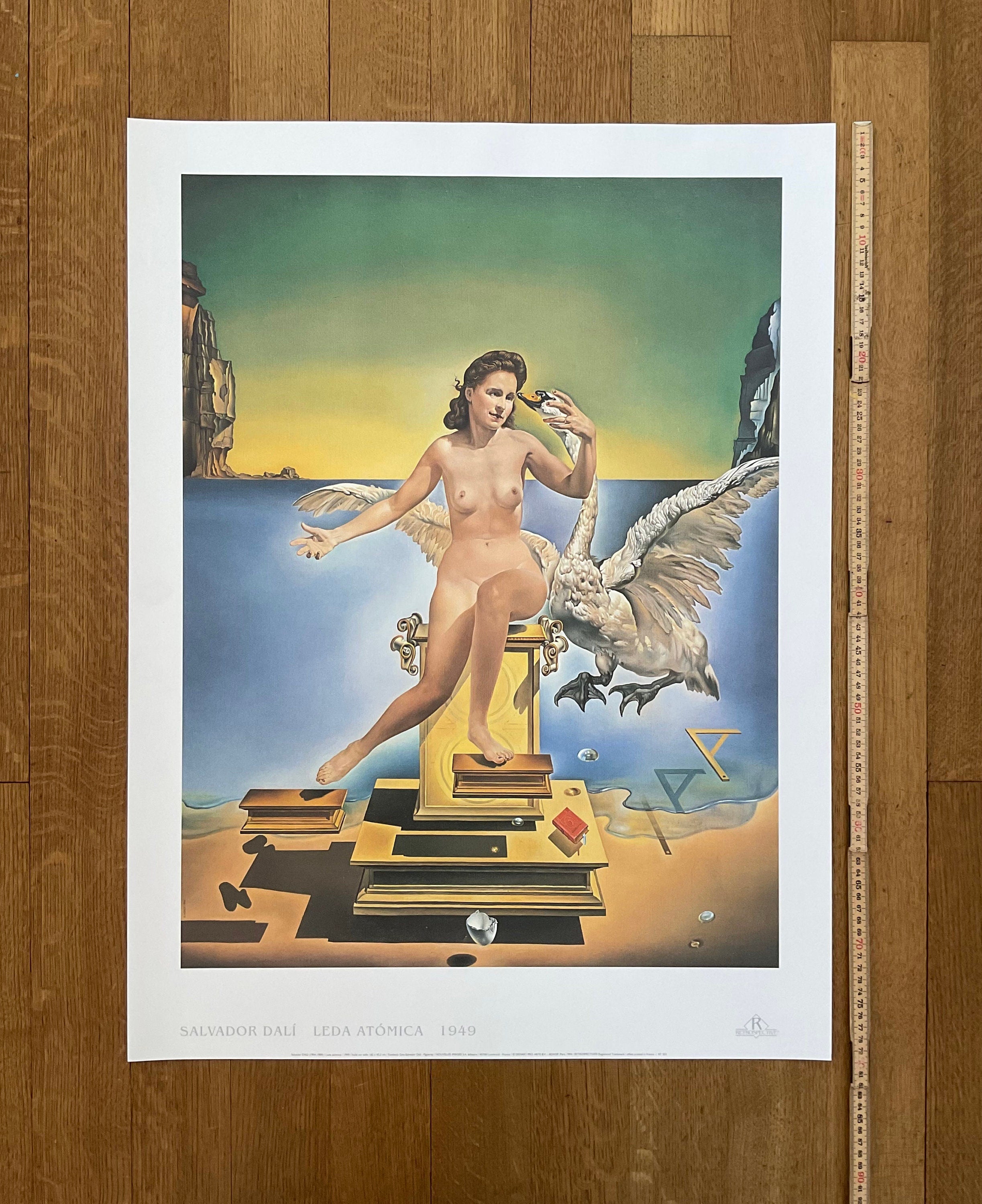 Salvador Dalí Original-Kunstposter – 60×80cm (23.6"×31.5")