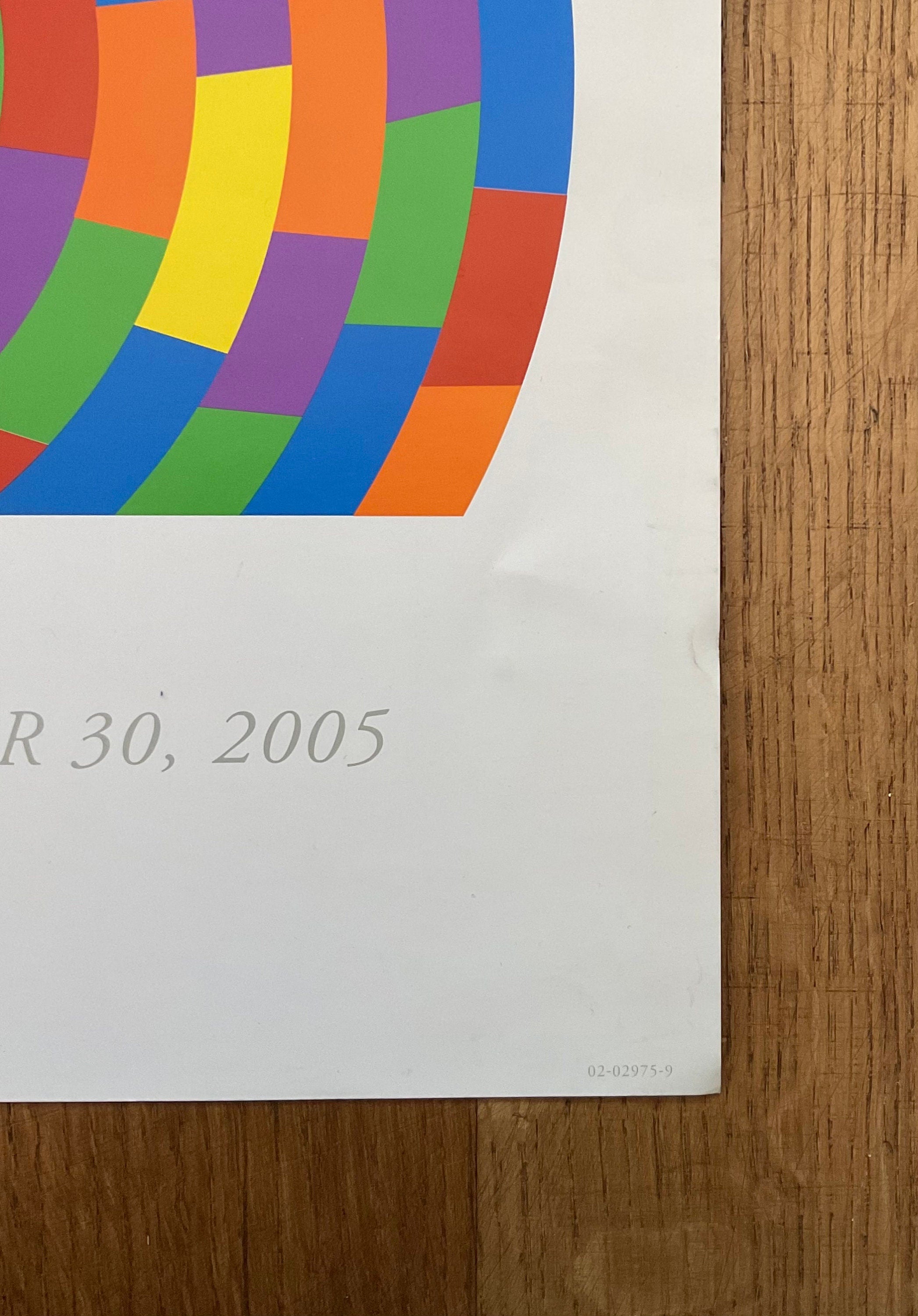 Sol Lewitt Original-Ausstellungsplakat – 41.9"×15.9" (106.5×40.5cm)