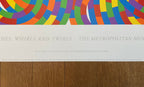 Sol Lewitt Original-Ausstellungsplakat – 41.9"×15.9" (106.5×40.5cm)