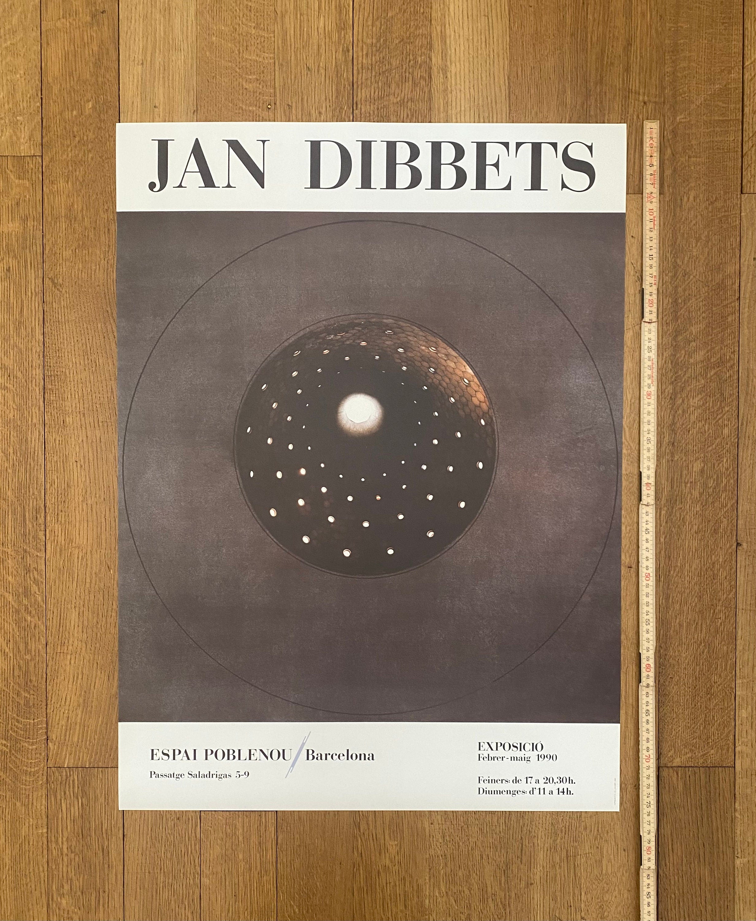 Jan Dibbets originales Kunstplakat - 56×76cm (22.0"×29.9")