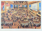 New York Stock Exchange Original Kunstposter - 32.1"×24.0" (81.5×61cm)