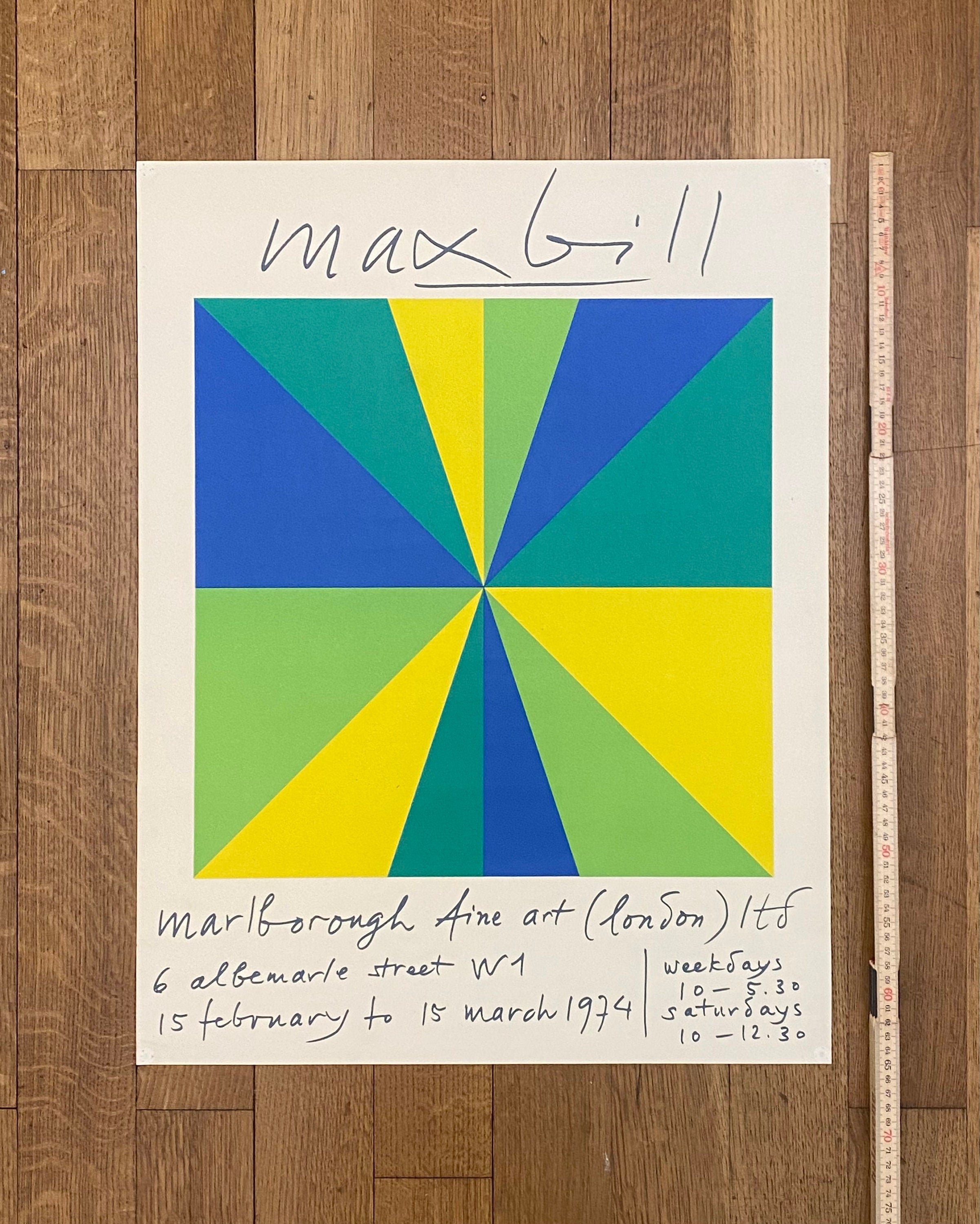 Max Bill Originalkunstposter - 50×65cm