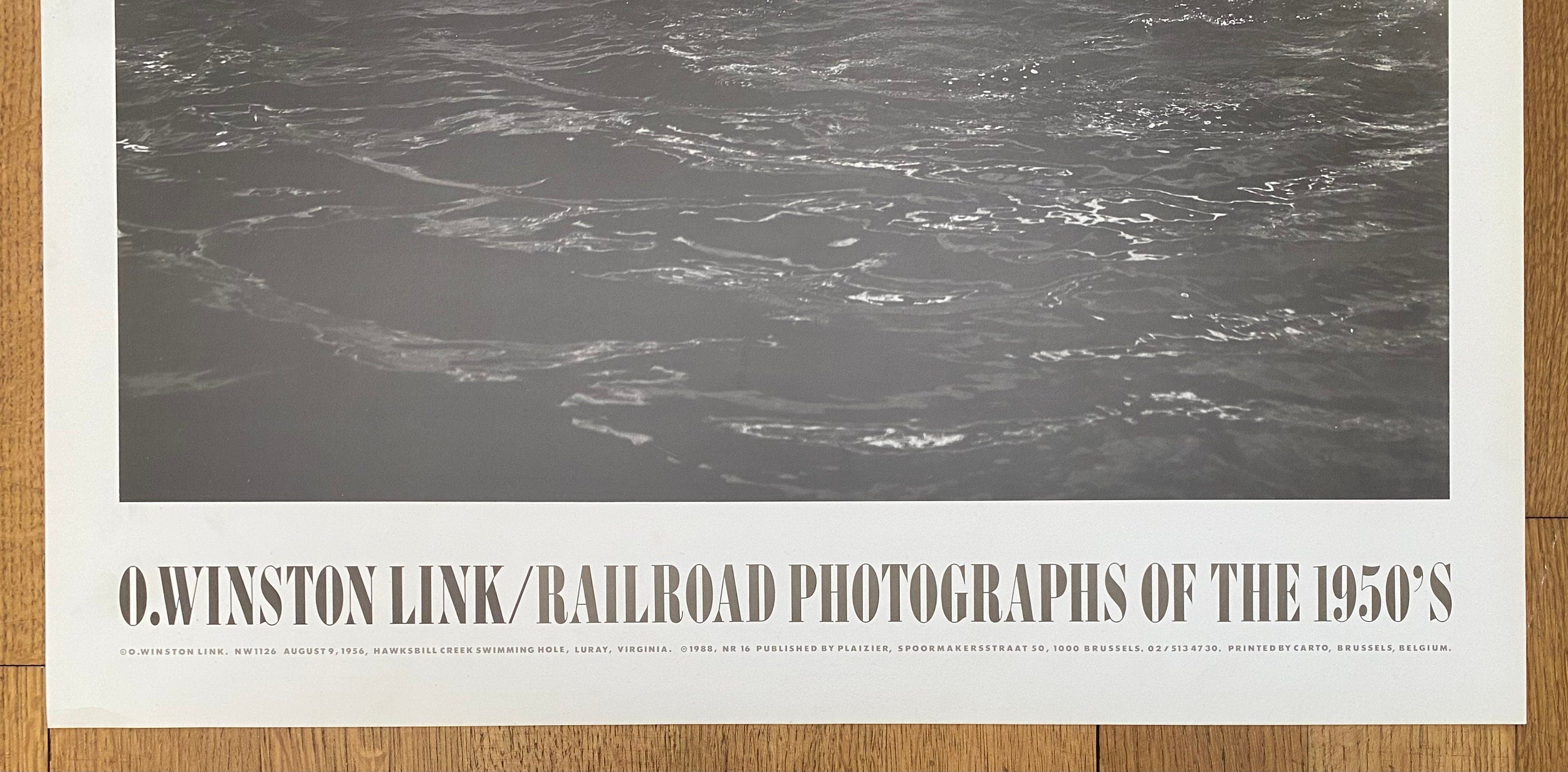 Ogle Winston Link original photography poster - 23.6"×31.5" (60×80cm)