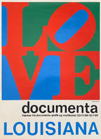 Robert Indiana "Love" Originalkunstplakat - 24.4"×33.7" (62×85.5cm)