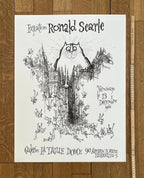 Ronald Searle Original-Kunstplakat – 50×66 cm