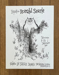 Ronald Searle Original-Kunstplakat – 50×66 cm